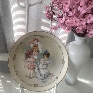 Playing Bridesmaid by Maud Humphrey Bogart plate #4135